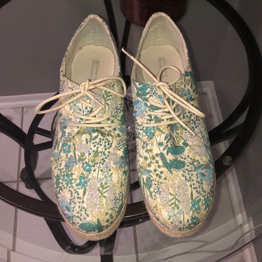COOPERATIVE LACE UP ESPADRILLES